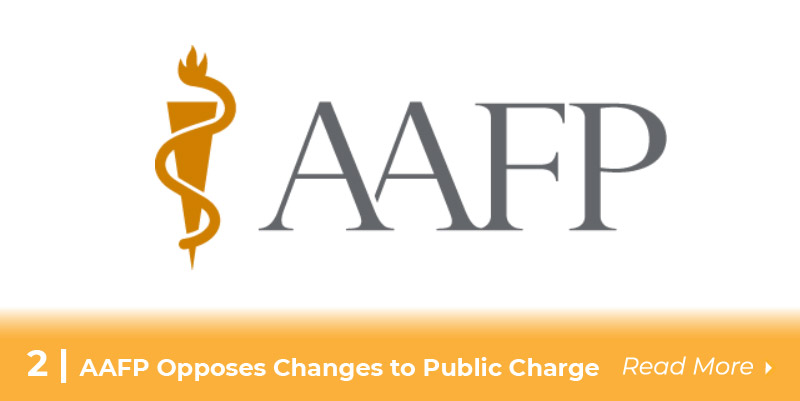 aafp opposes changes to public charge