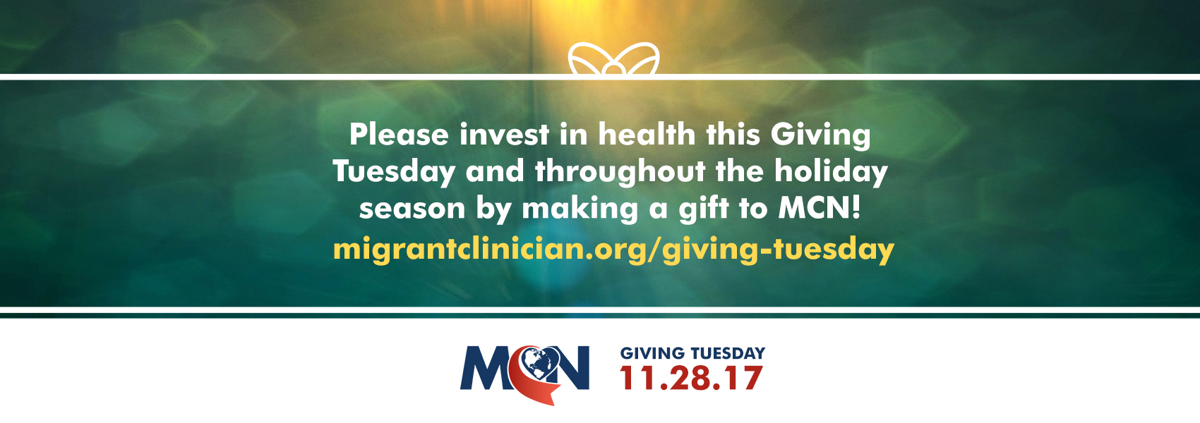 Invest in Health by making a gift to MCN!