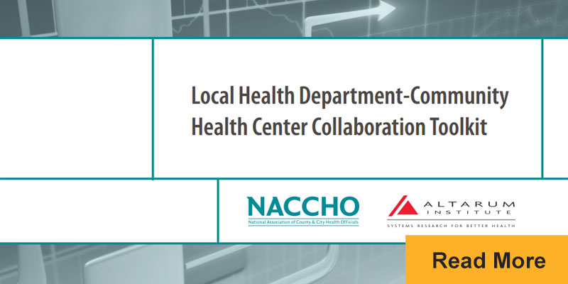 Health center collaboration toolkit book cover