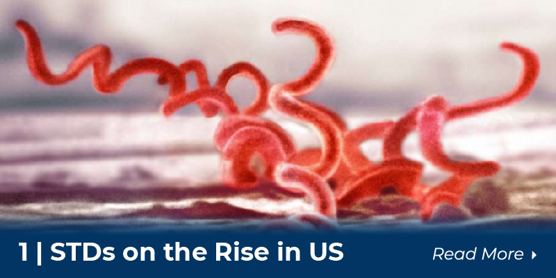 1 stds on rise in us