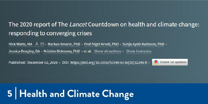 The title of the Lancet article