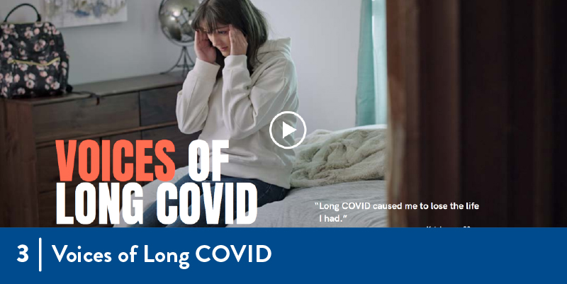 3 - Voices of Long COVID A person experiencing with long covid