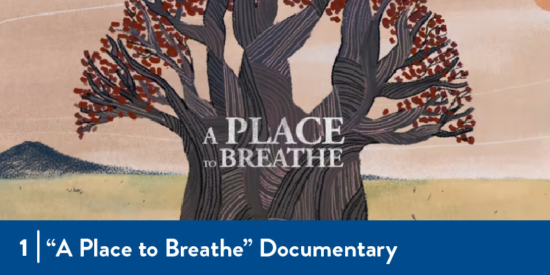 1 - Title page for Place to Breathe Documentary