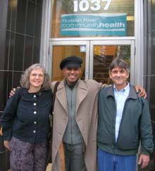 PHOTO: Candace on consult visit with Hudson River Community Health