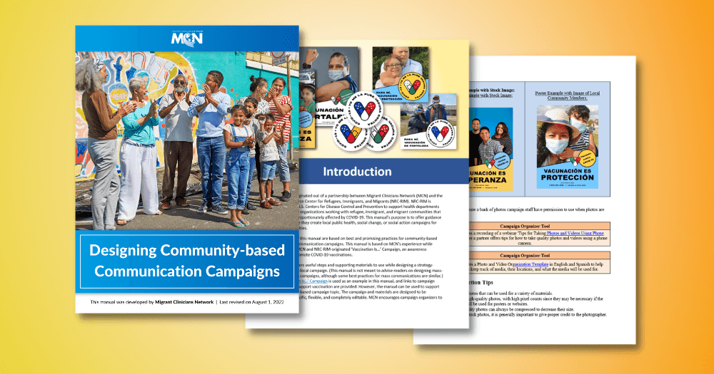 Pages of Communication Campaign Manual