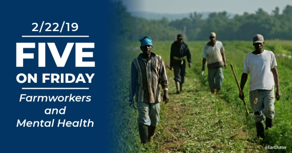 Five on Friday Farmworkers and Mental Health