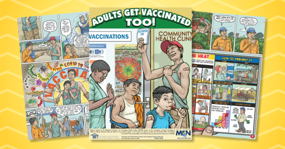 Farmworker Awareness Week: New “Adults Get Vaccinated Too!” Resources in Spanish and English