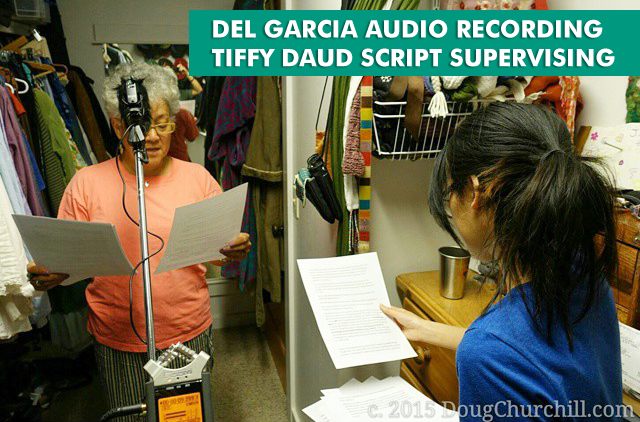 Del Garcia audio recording in Chico CA