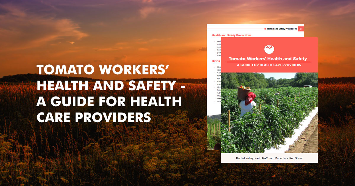 Tomato Workers' Health and Safety Guide in English and Spanish