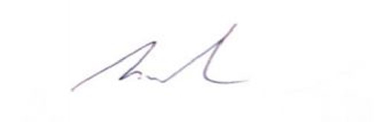 Signature of Laszlo Madaras