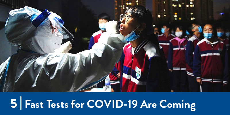 Clinicians test students for COVID-19