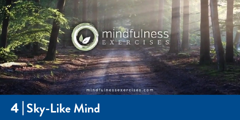 mindfulness exercise screenshot