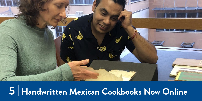 Chefs look at old Mexican Cookbooks