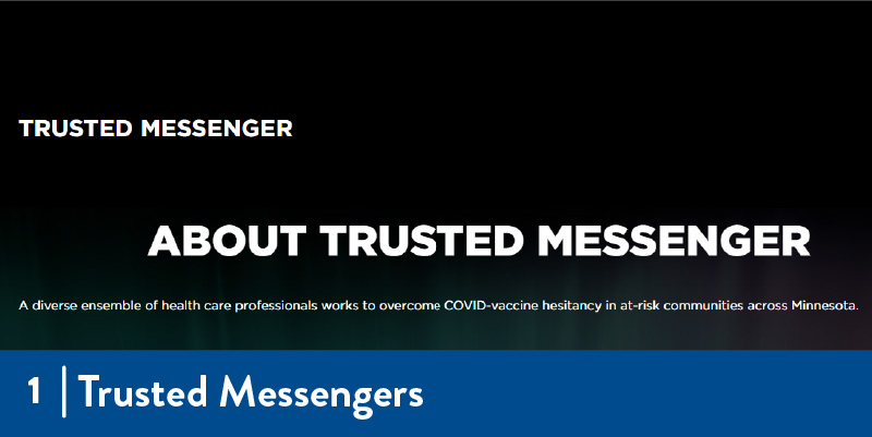 About Trusted Messenger title screen
