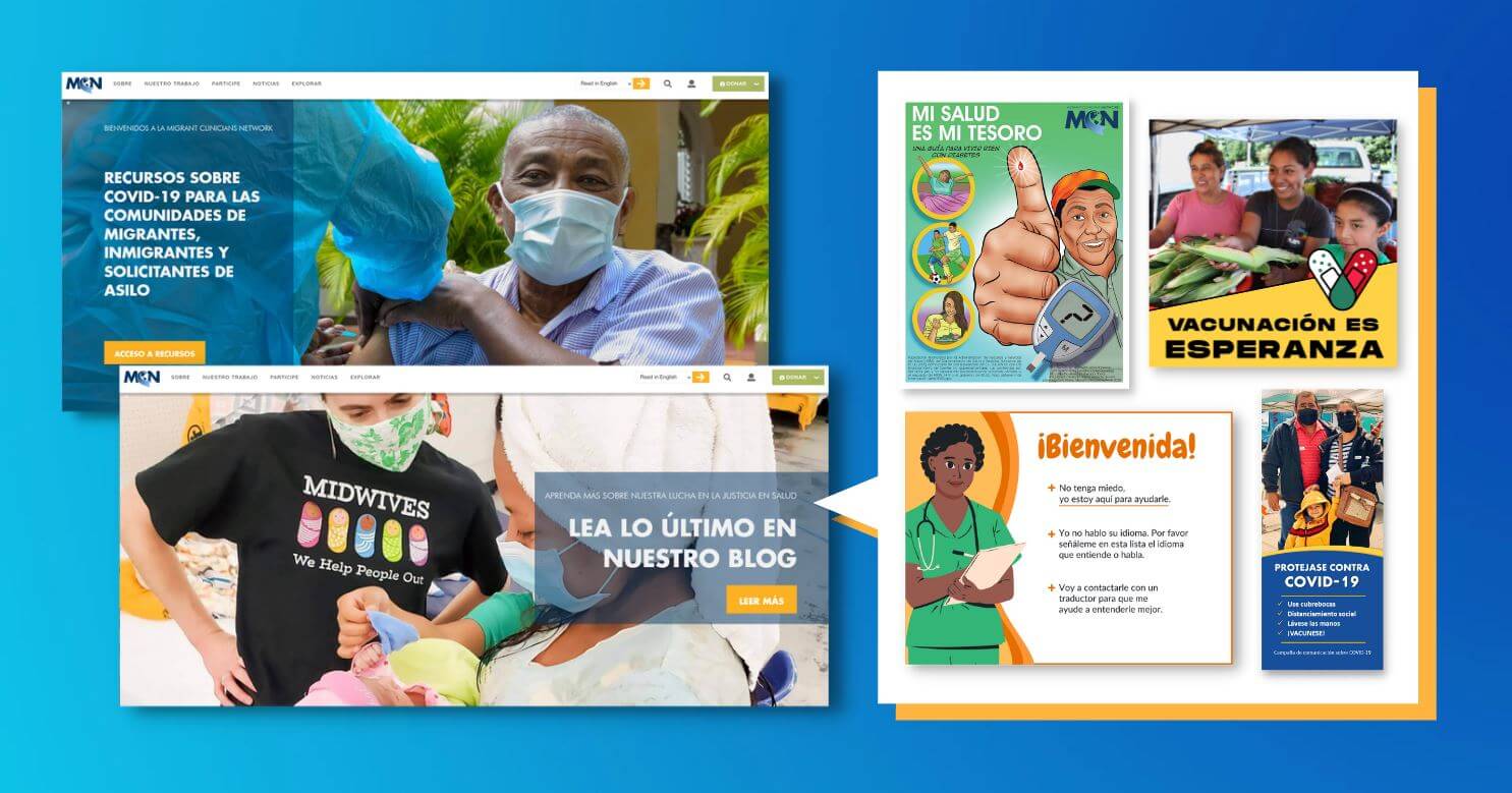 imponer Rechazar Posada La Red de Proveedores de Servicios de Salud para Migrantes fortalece el  acceso lingüístico lanzando nuevo sitio web | Migrant Clinicians Network