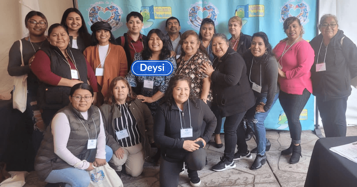 Deysi and team that work to support community.