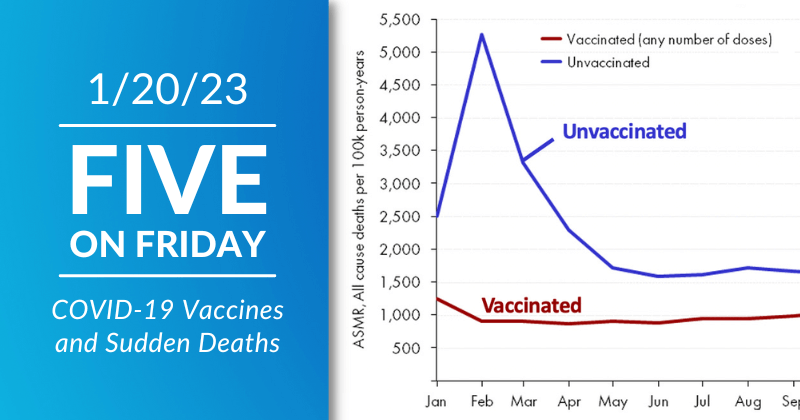 Five on Friday: COVID-19 Vaccines and Sudden Deaths