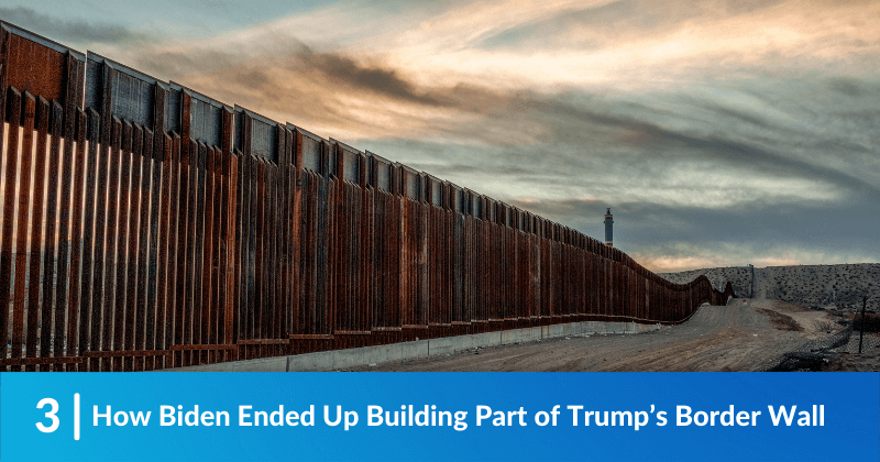 The wall at the US Mexico border