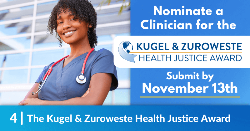 The Kugel & Zuroweste Health Justice Award