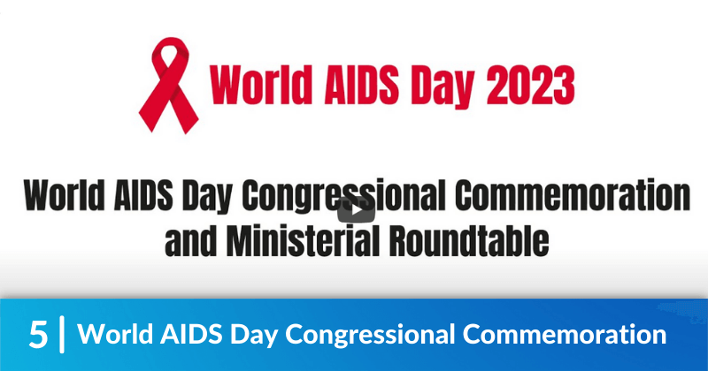 World AIDS Day Congressional Commemoration