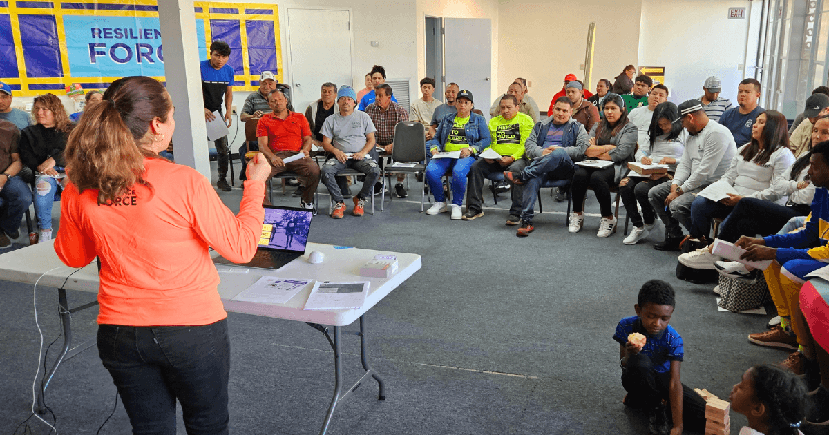 Resilience Force provides training on PPE