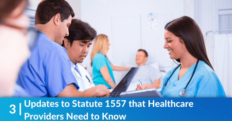 Updates to Statute 1557 that Healthcare Providers Need to Know