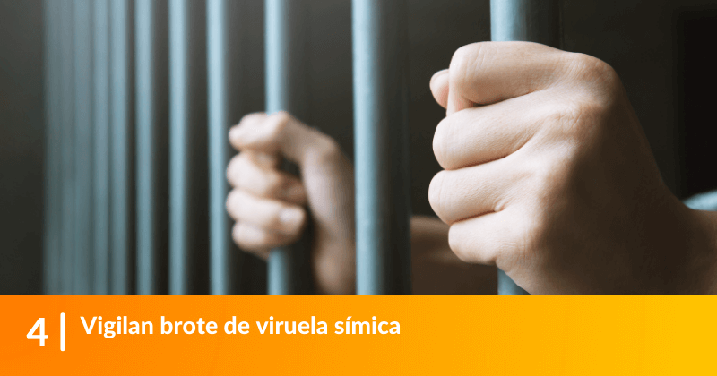 Vigilan brote de viruela símica