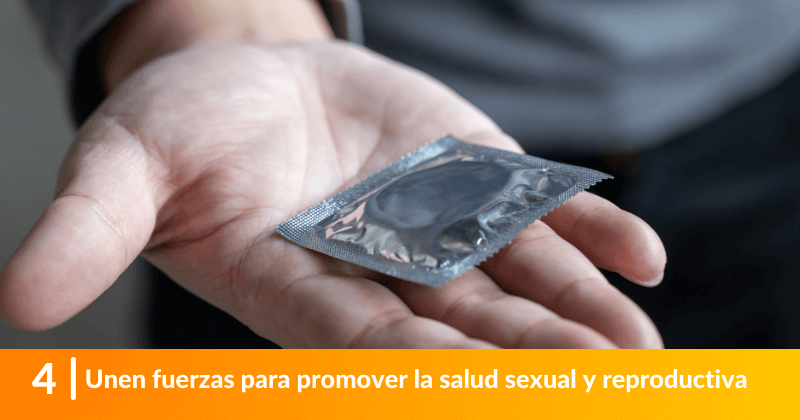 Unen fuerzas para promover la salud sexual y reproductiva.
