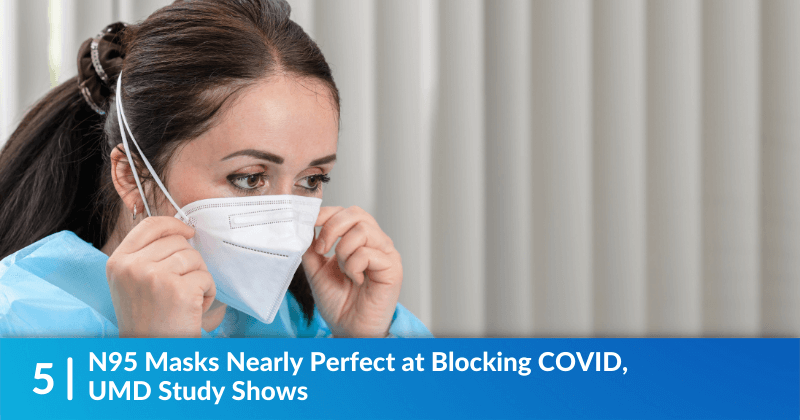 N95 Masks Nearly Perfect at Blocking COVID