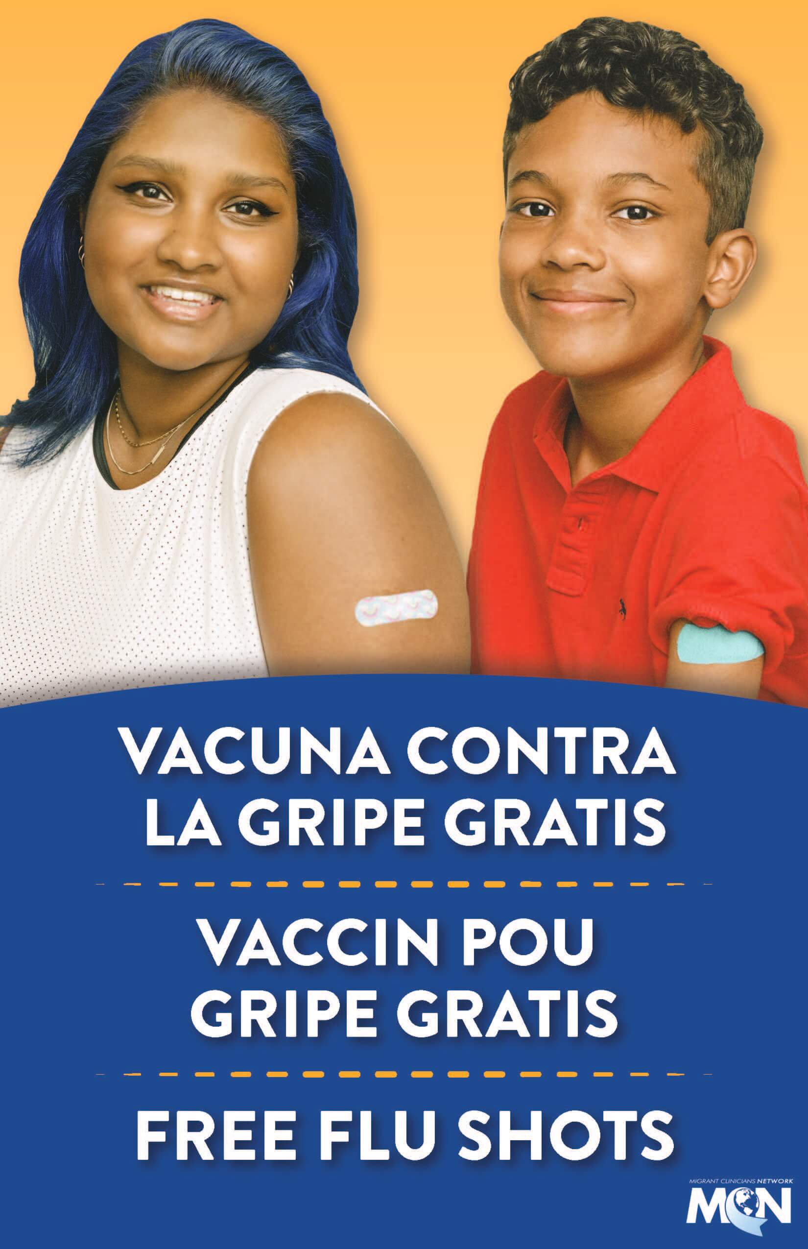 Multi-Lingual Flu Shot Poster