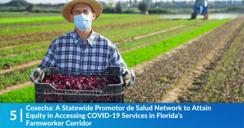 Cosecha: A Statewide Promotor de Salud Network to Attain Equity in Accessing COVID-19 Services in Florida’s Farmworker Corridor
