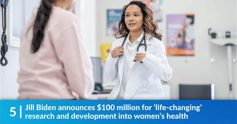 Jill Biden announces $100 million for ‘life-changing’ research and development into women’s health