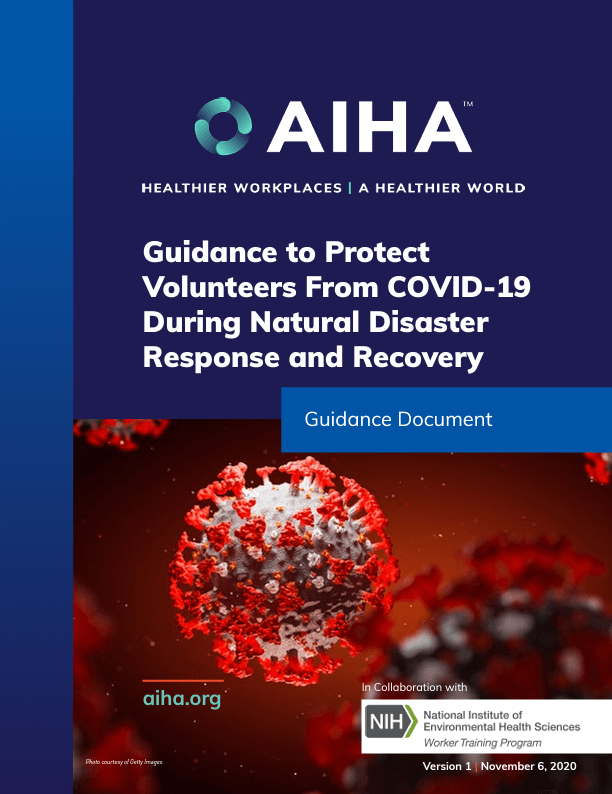 AIHA Guidance to Protect Volunteers