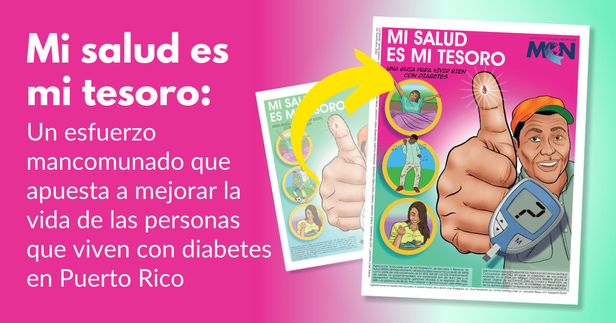 Mi salud es mi tesoro: Un esfuerzo mancomunado que apuesta a mejorar la vida de las personas que viven con diabetes en Puerto Rico. 