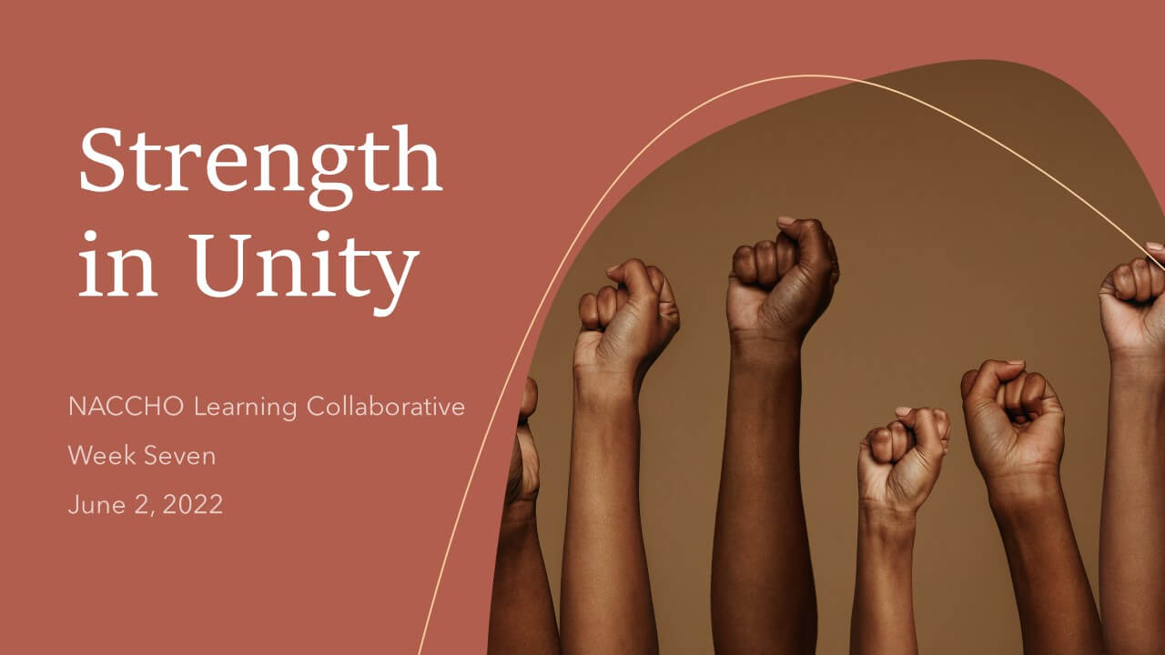 Strength in Unity - Week 7