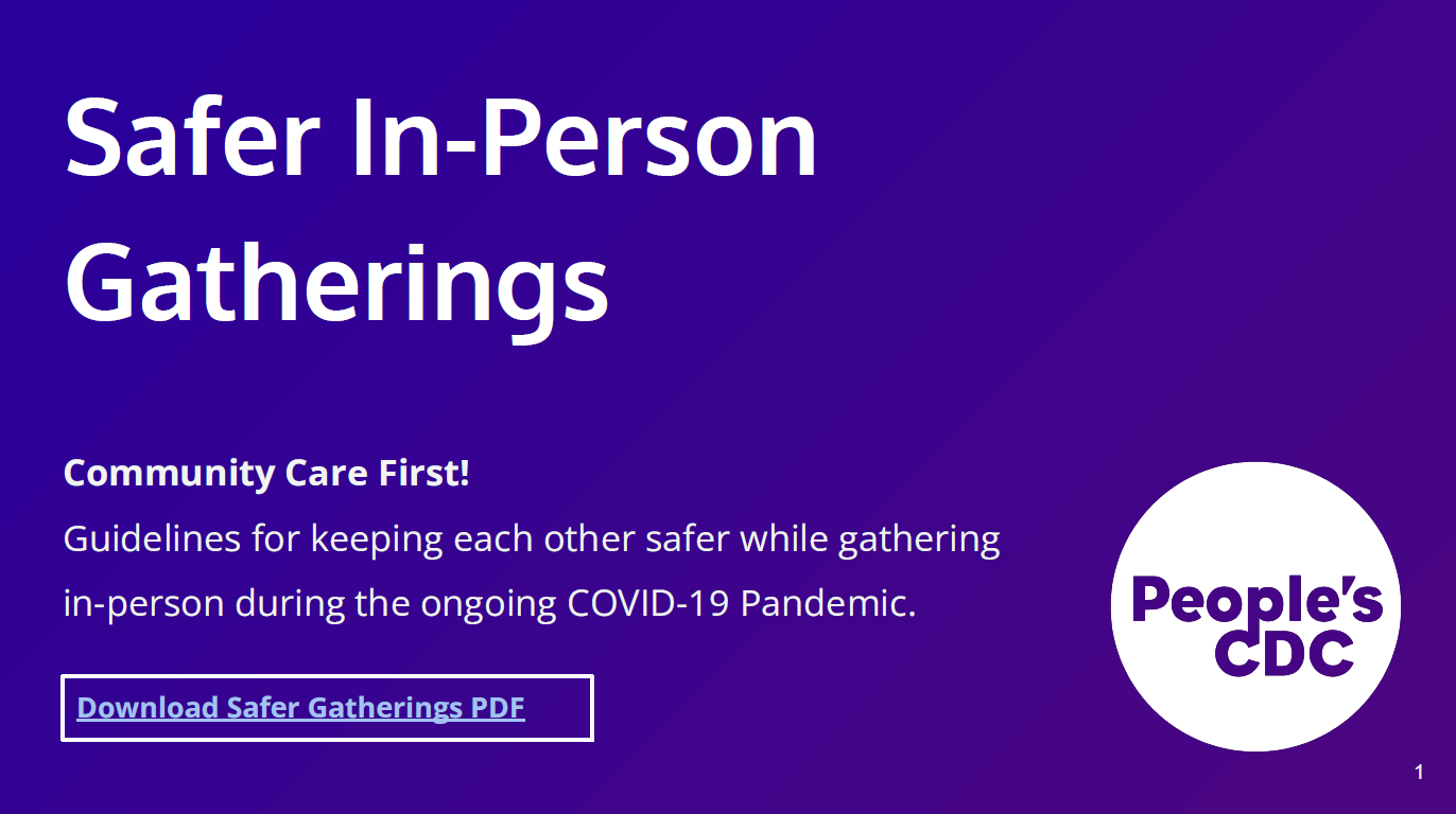 Safer In-person Gatherings