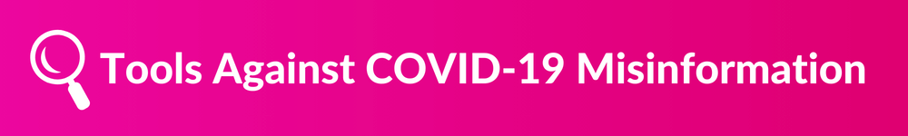COVID Hub - Tools Against Misinformation
