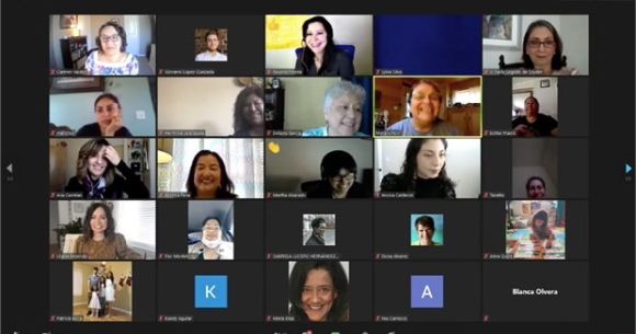 A screenshot from the 2020 Womens Conference 