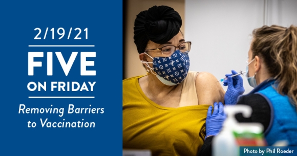 Five on Friday: Removing Barriers to Vaccination