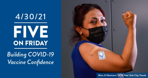 Five on Friday: Building COVID-19 Vaccine Confidence