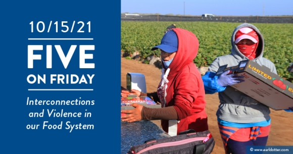 Five on Friday: Interconnections and Violence in our Food System