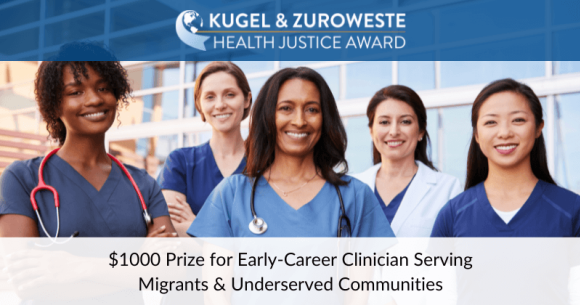 Nominations Now Accepted for 2022 Kugel-Zuroweste Health Justice Award