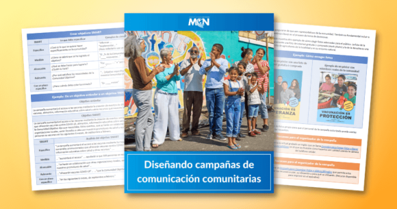 Nuevo manual: Diseñando campañas de comunicación comunitarias en inglés y español