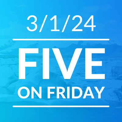 Five on Friday: Climate Change and Long COVID