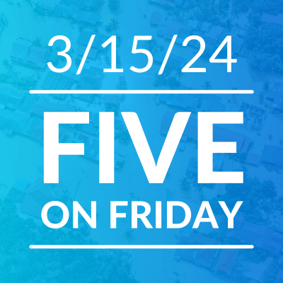 Five on Friday: Barriers to Aid, Barriers to Care