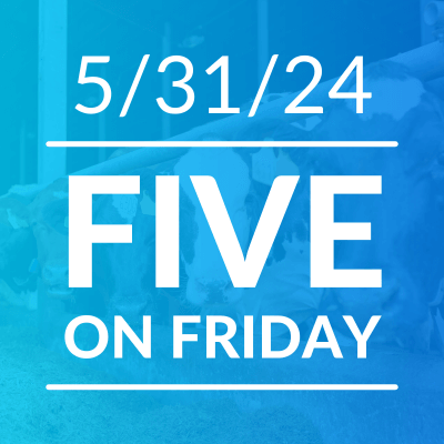 Five on Friday: Heat, H5N1, and More
