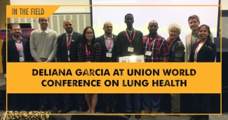 mcn Deliana Garcia at Union World Conference on Lung Health