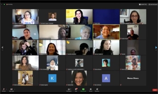 A screenshot from the 2020 Womens Conference 