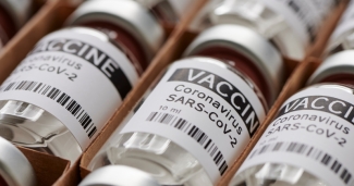 Bottles of COVID-19 Vaccine