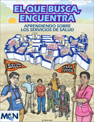 El que busca, encuentra: Aprendiendo sobre los servicios de salud | Comic
